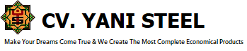 Blog CV. Yani Steel